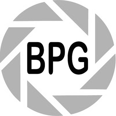 grayscale Bristol Photography Group logo